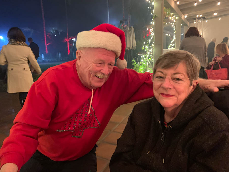 Night of 10,000 Lights at Sherman Gardens in Corona Del Mar with the  Finch's