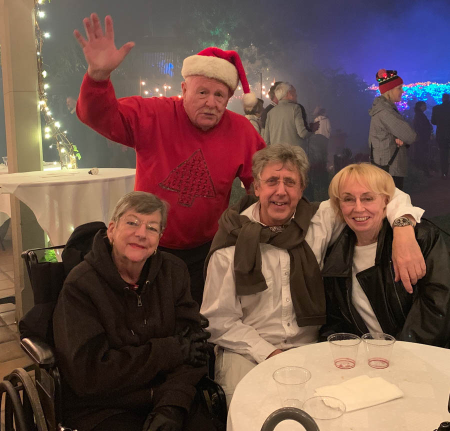 Night of 10,000 Lights at Sherman Gardens in Corona Del Mar with the  Finch's