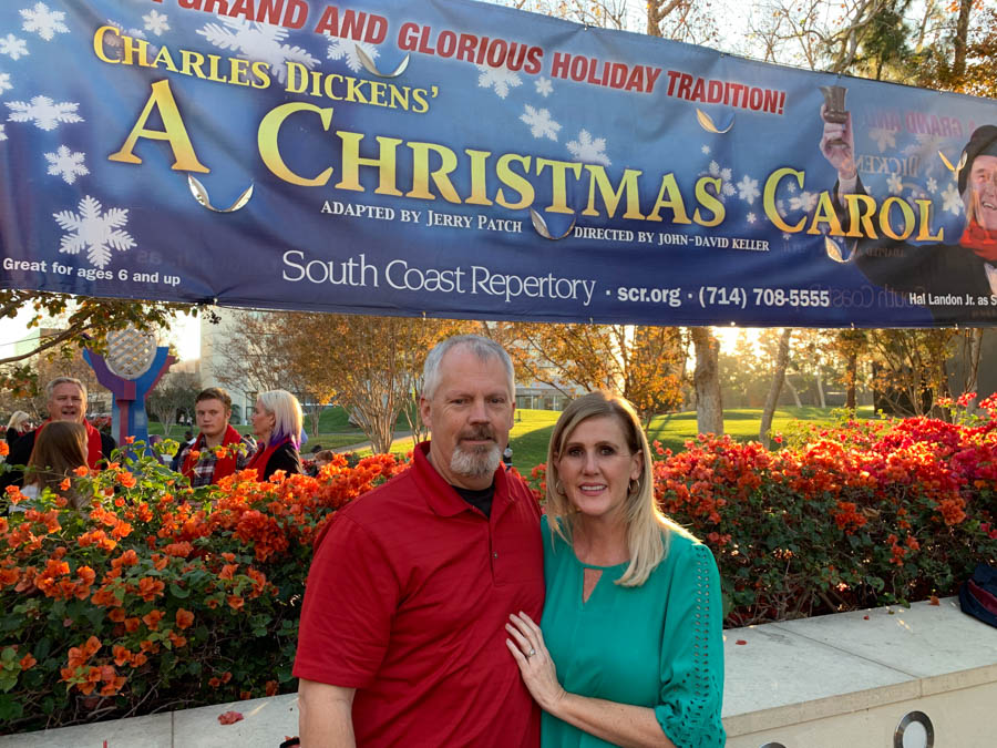 A Christmas Carol at South Coast Repertory December 15th 2018 With Family & Friends