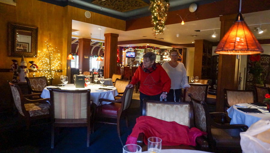 Dining at the Royal Khyber with Colleen December 10th 2019