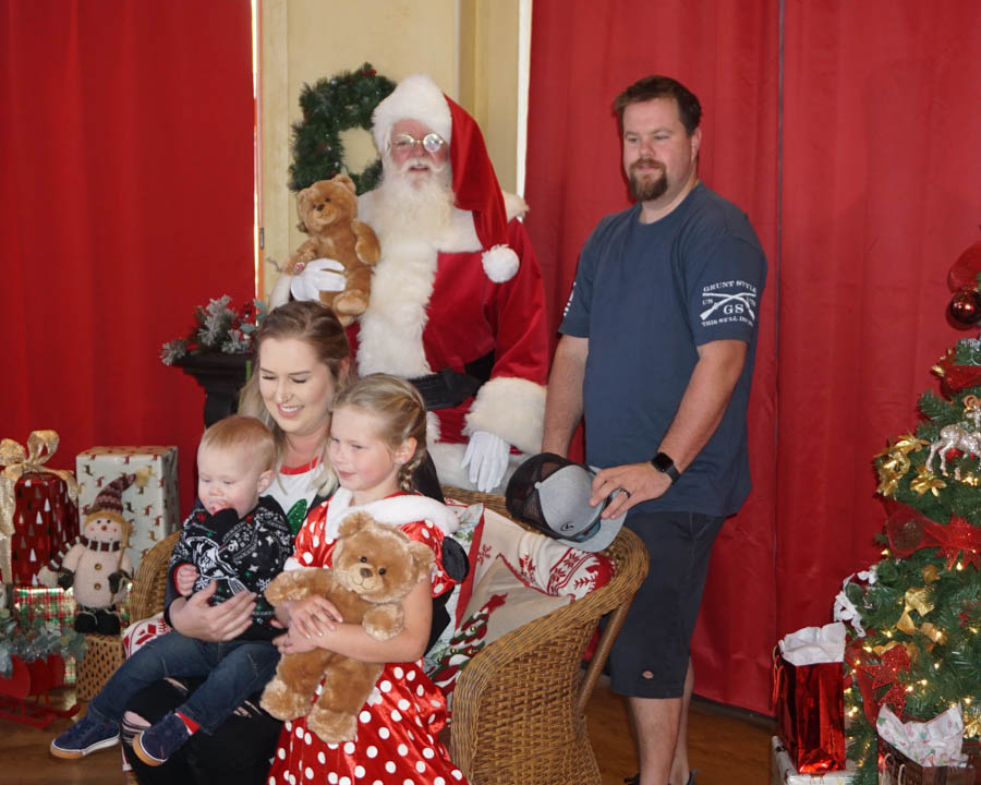 Visiting Santa Before Breakfast At Catal 12/24/2019