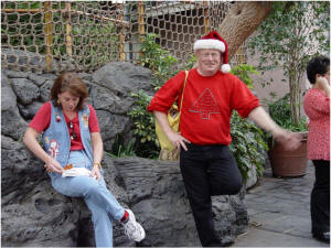 Christmas Eve At Disneyland 2005