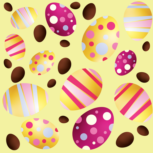 Easter Egg Scrapbook Paper