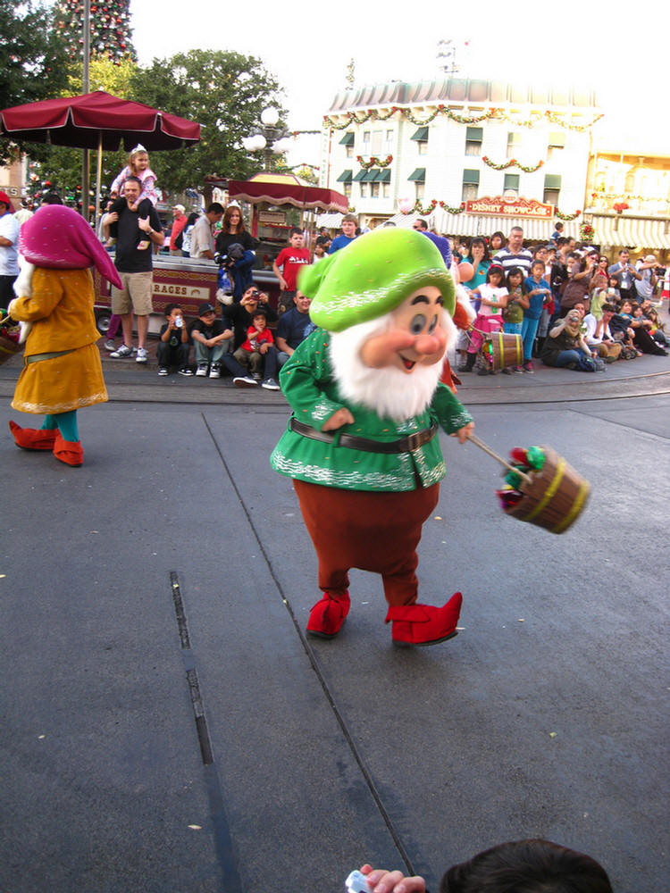 Disneyland Christmas Parade With Hannah