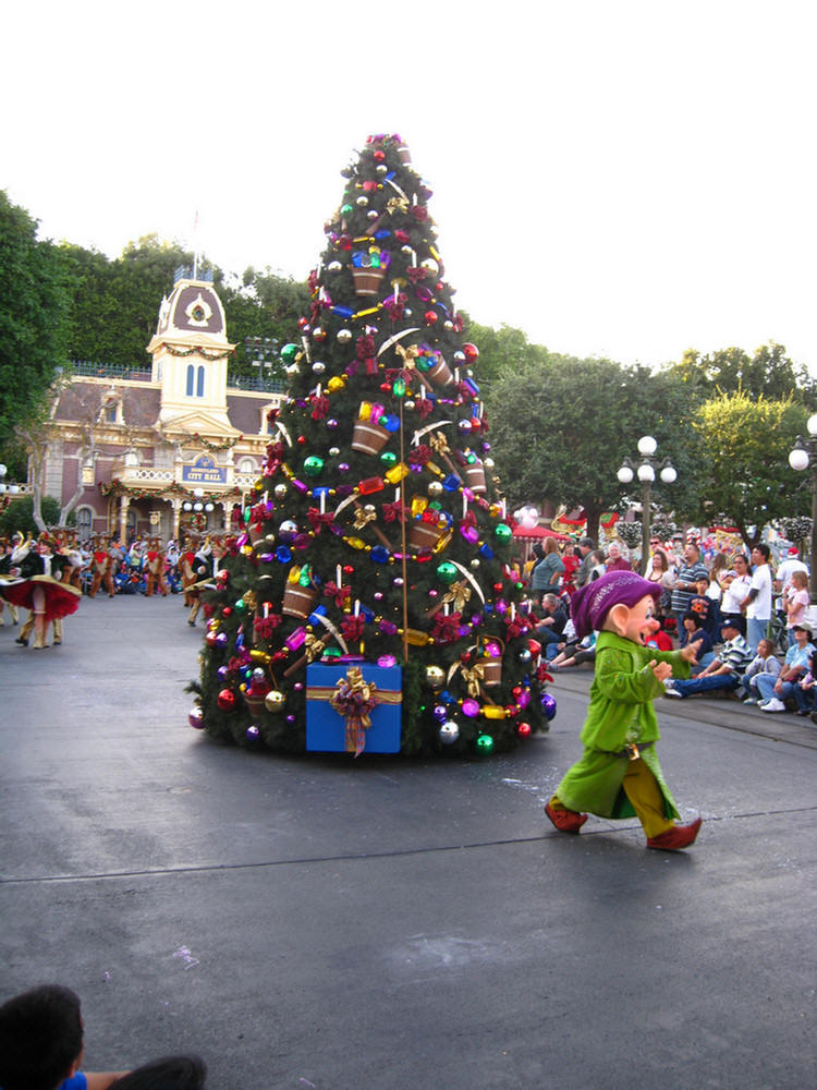 Disneyland Christmas Parade With Hannah