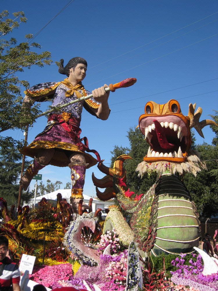 2010 Rose Parade Floats