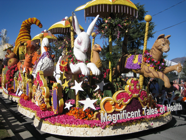 2010 Rose Parade Floats