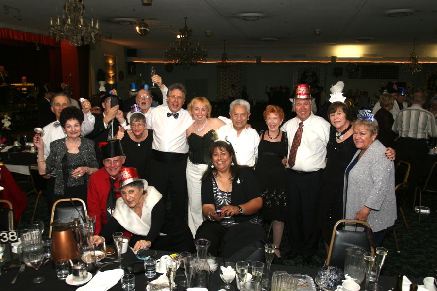 New Years Eve 2012 at the Santa Ana Elks with friends