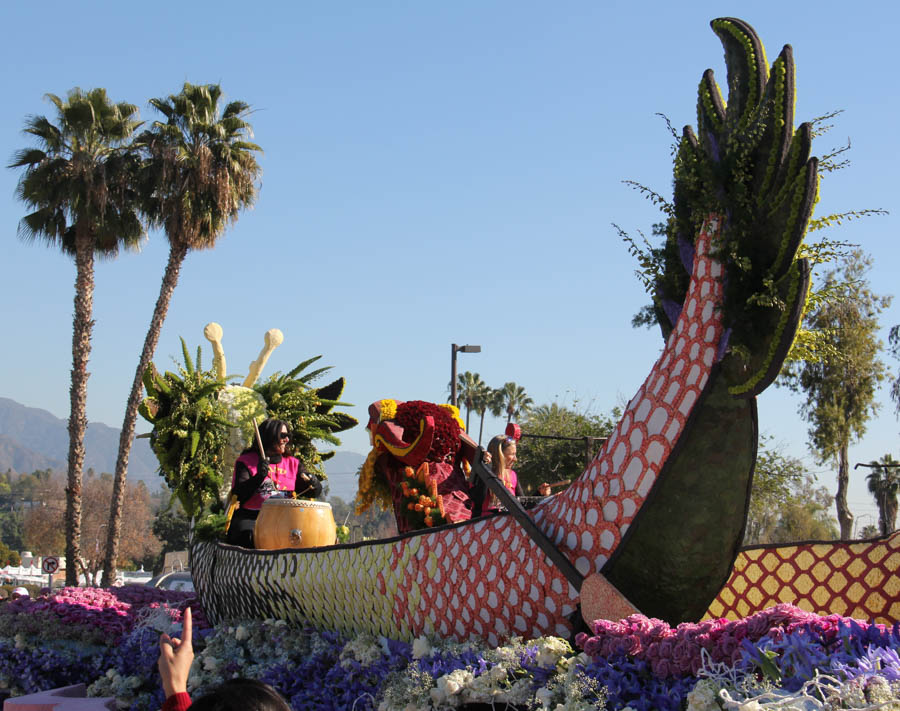 Rose Parade Floats New Years 2015