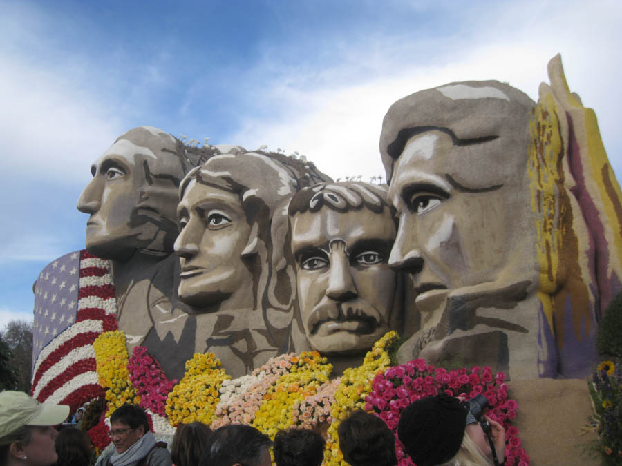 127th Rose Parade Floats And Santorini