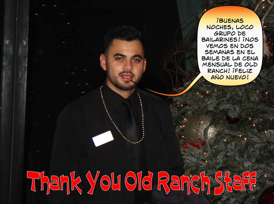 Celebrating New Years Eve 2018 at Old Ranch Cointry Club!