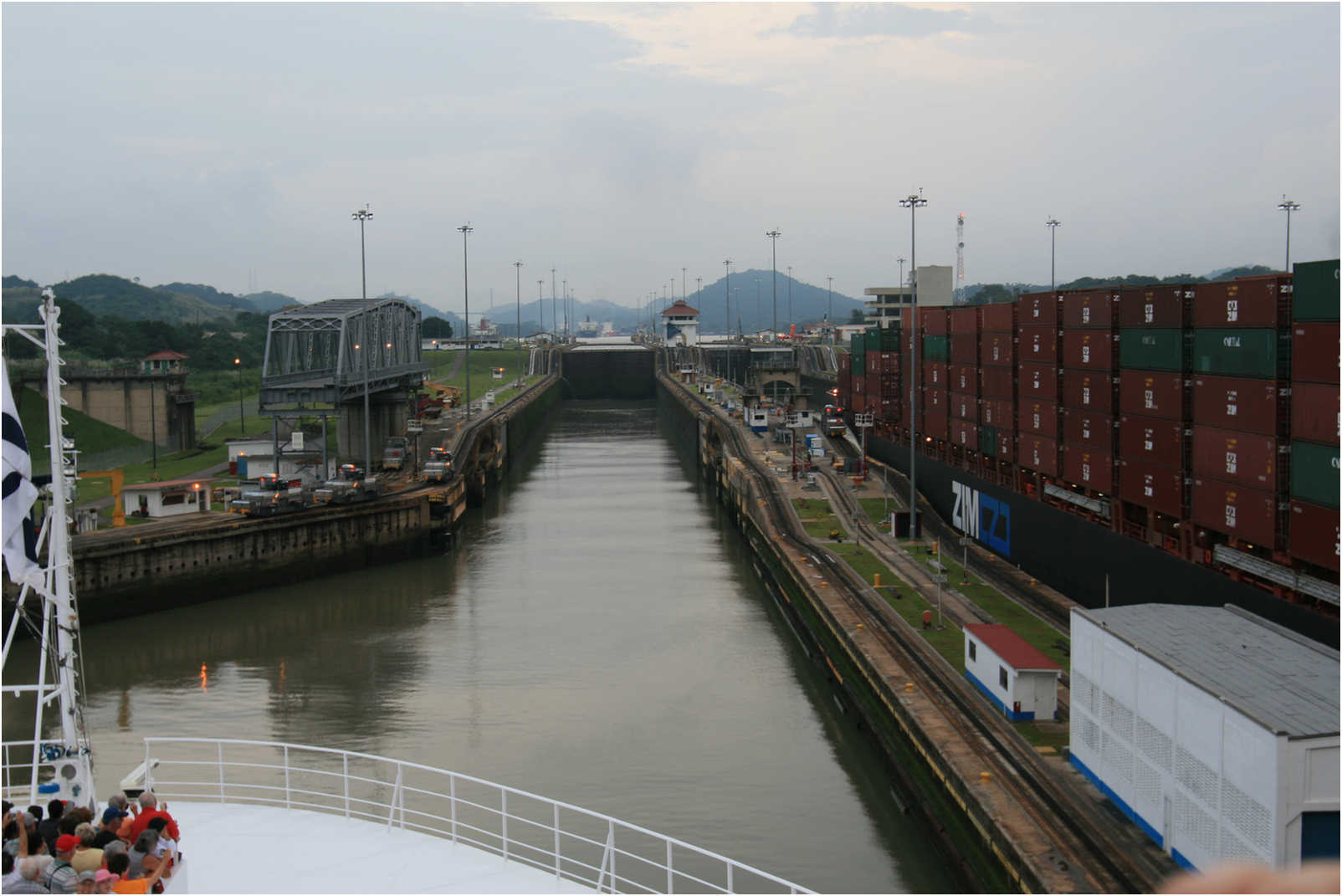 Entering The Panama Canal