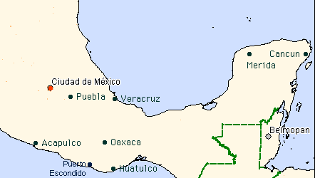 Huatulco Map