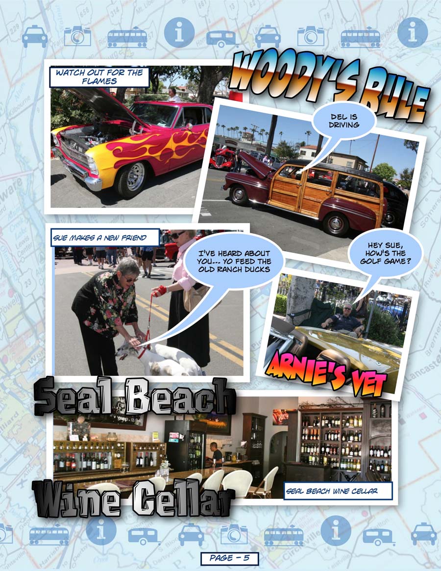 Seal Beach Car Show 2012 Comics