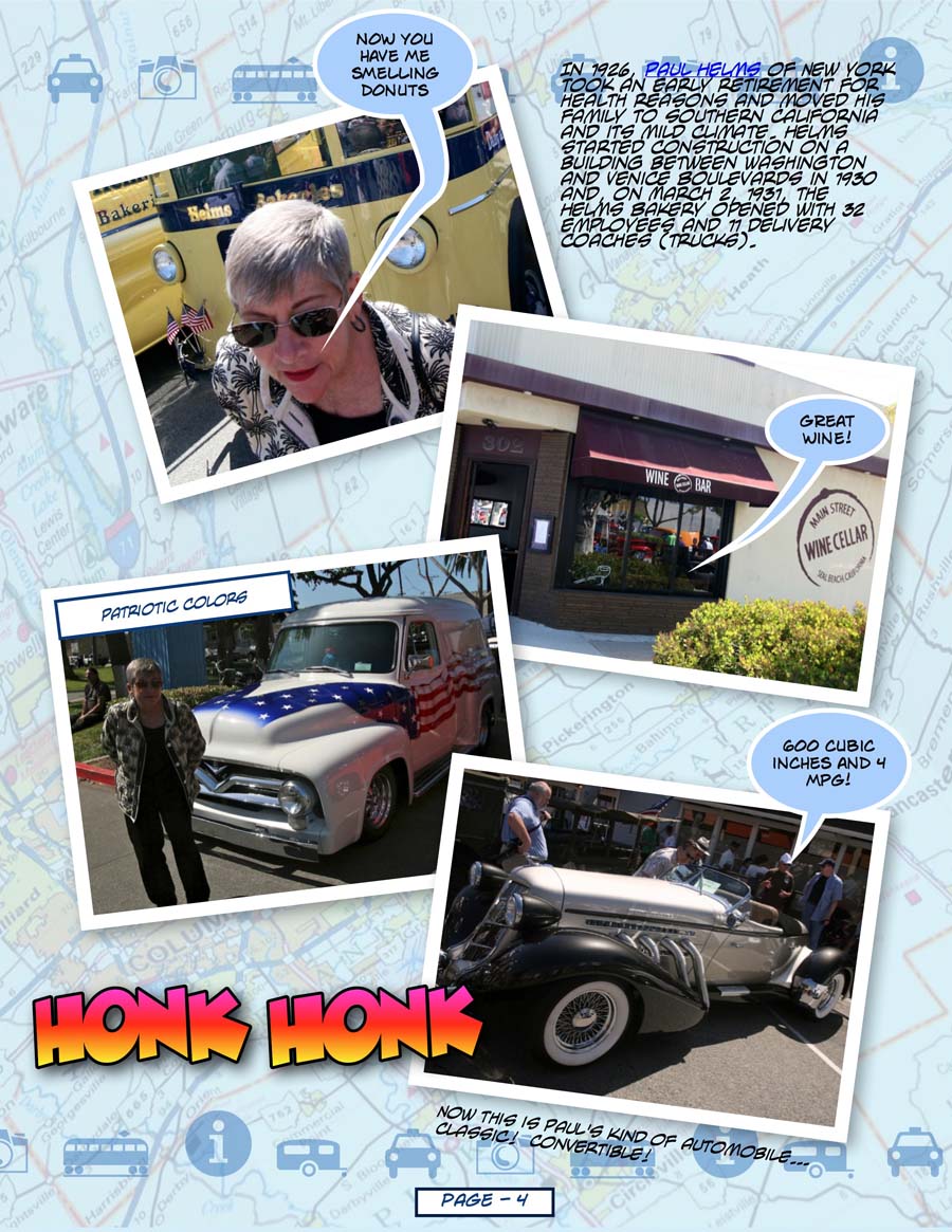 Seal Beach Car Show 2012 Comic Format