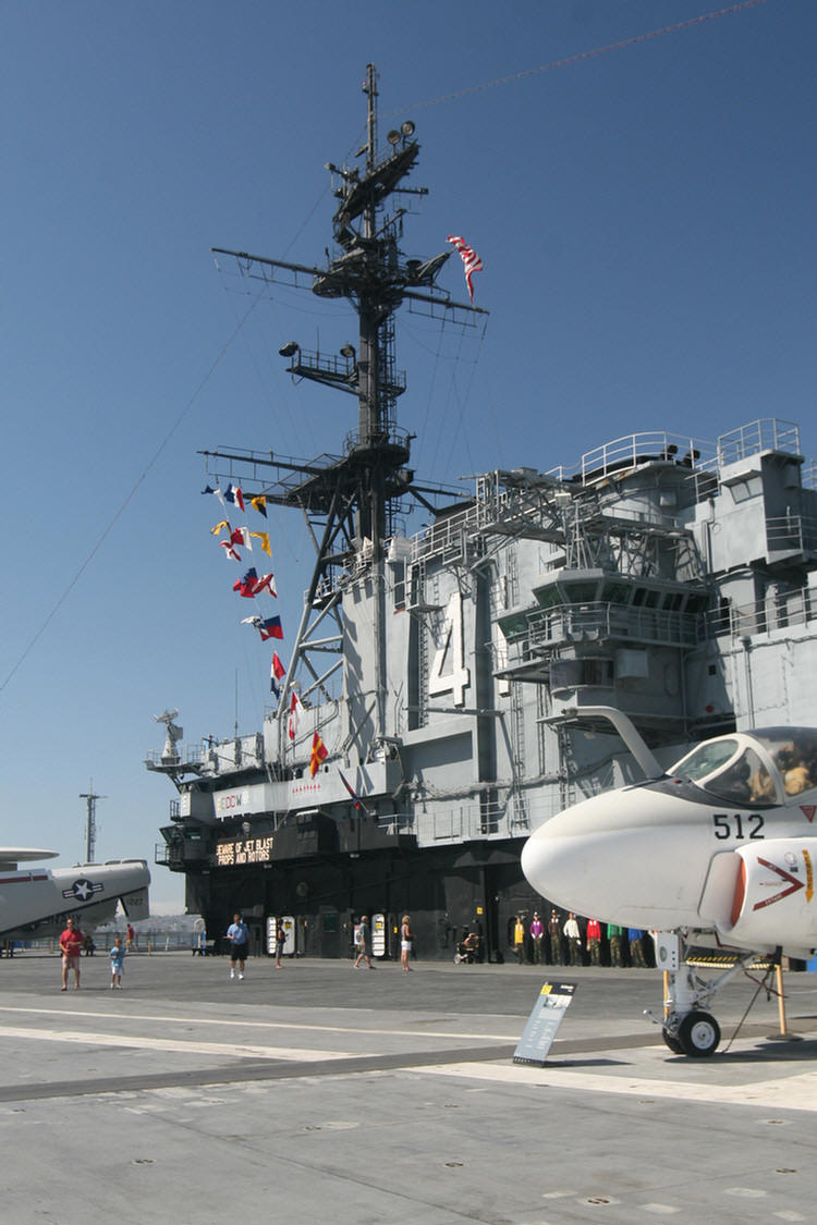 Visiting The Flight Deck Of The USS Midway