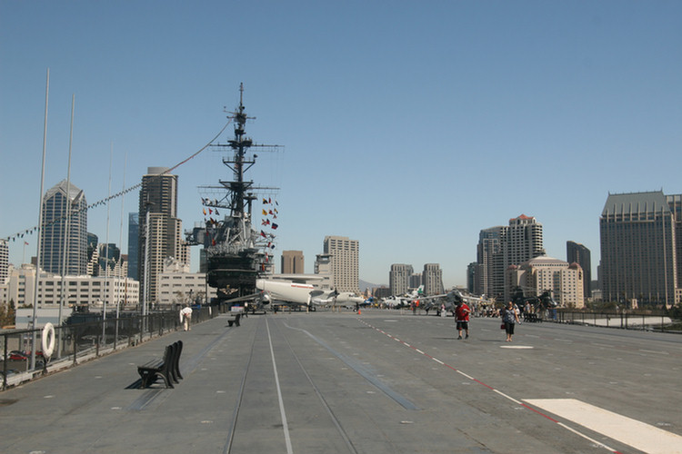 Visiting The Flight Deck Of The USS Midway