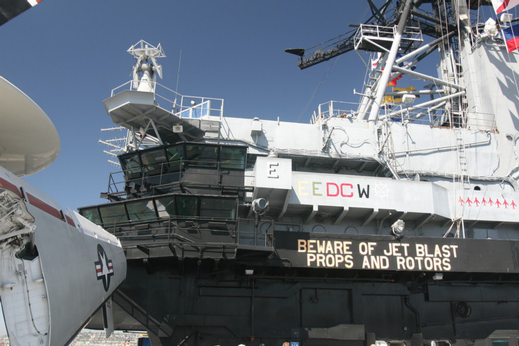 Visiting The Flight Deck Of The USS Midway