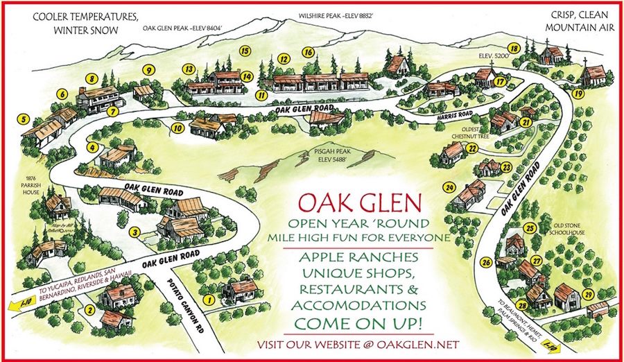 Visiting Oak Glen October 6th 2015 With The Finch's