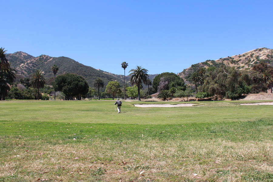 Playing golf in Avalon May 20th 2017