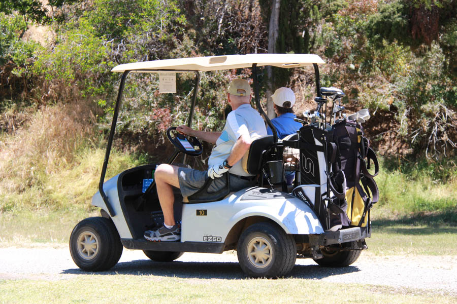 Playing golf in Avalon May 20th 2017