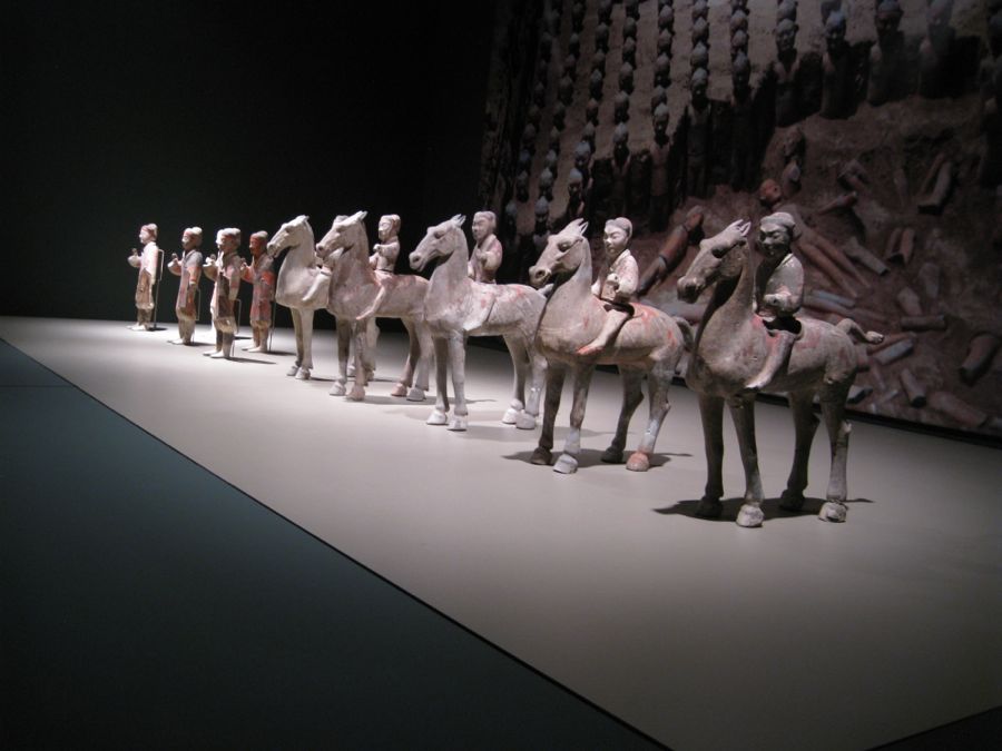 A visit to Bowers to see the Terracotta Army with Bunny November 2011