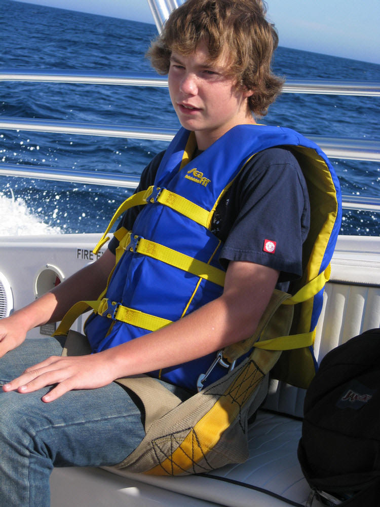 Parasailing at Catalina August 2009