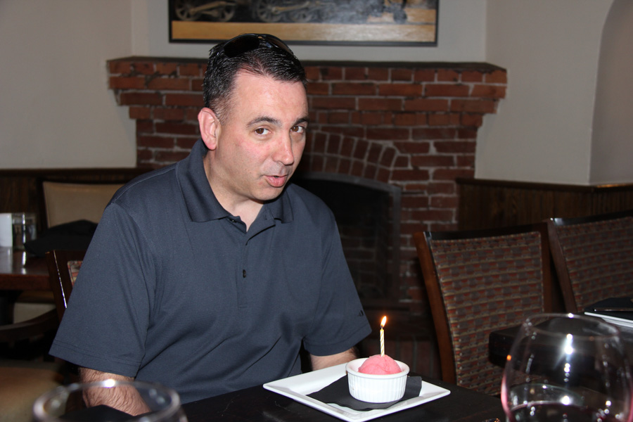 Celebrating Pete's 49th Birthday at San Juan Capistrano!