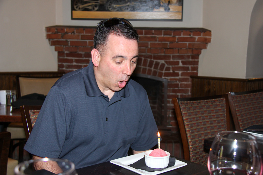 Celebrating Pete's 49th Birthday at San Juan Capistrano!