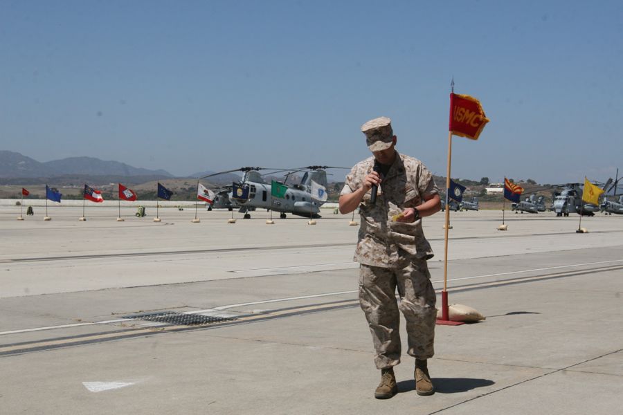 Flight line ceremonies