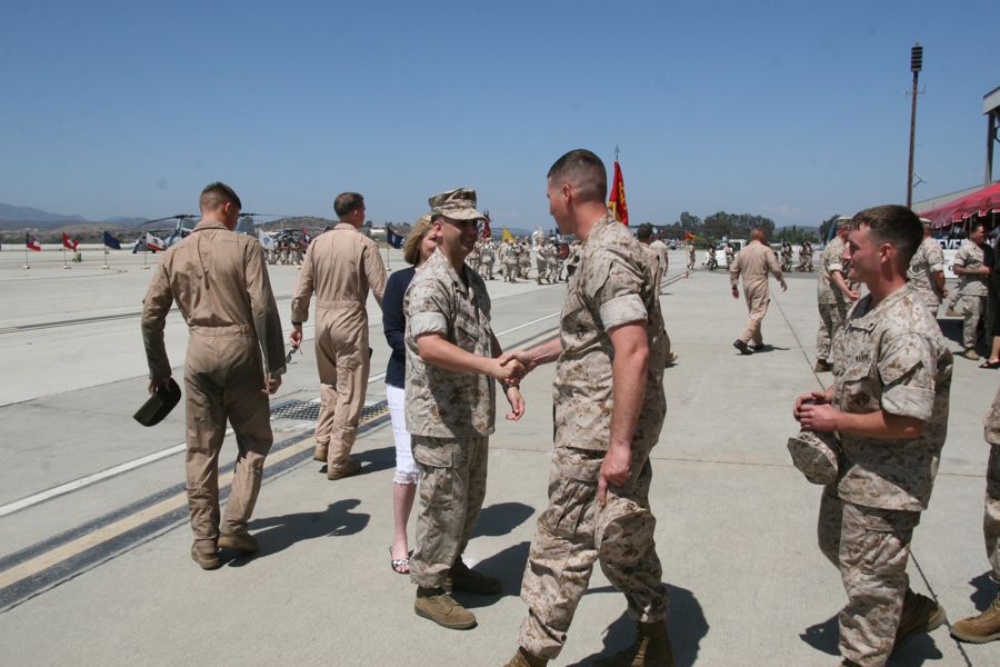 Flight line ceremonies