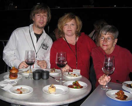 Bob, Robin and Sue devour the delectables