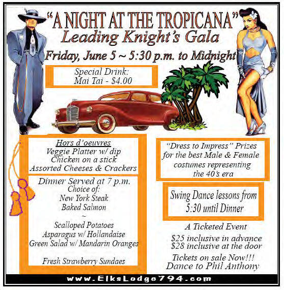 Night At The Tropicana