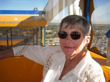 Yes, Sue got Paul onto the ferris wheel again!