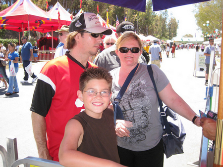 Bob, Nick and Robin visit the fair with us