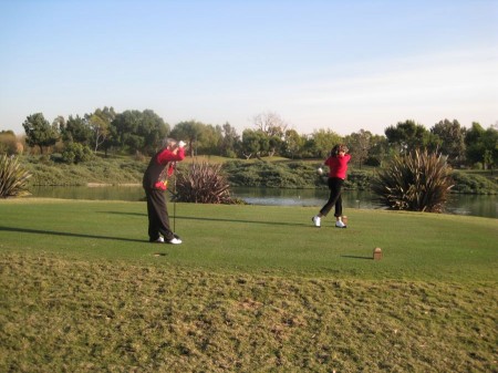 Golf, friends, and pelicans 12/8/2011