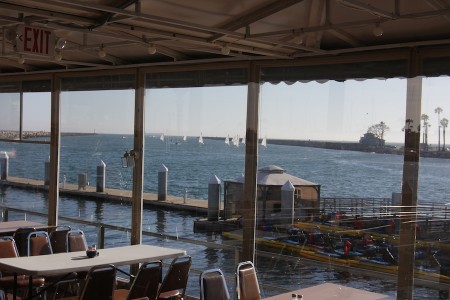 Great view from Khoury's Restaurant