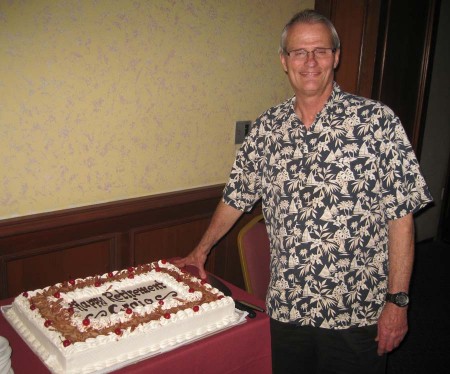 Craig seemed to like his cake!