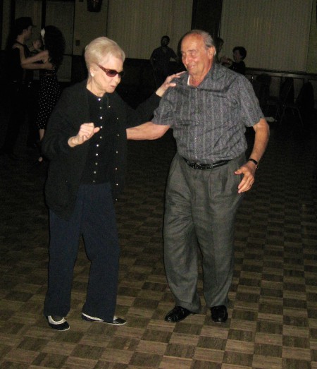 Al and Margie kicking up their heals!