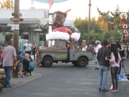 Yup! It's Christmas at Disneyland