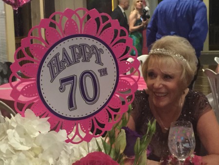 We had a ball at Shirely's 70th birthday party!