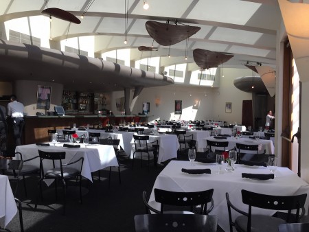 Great food and service inside the museum