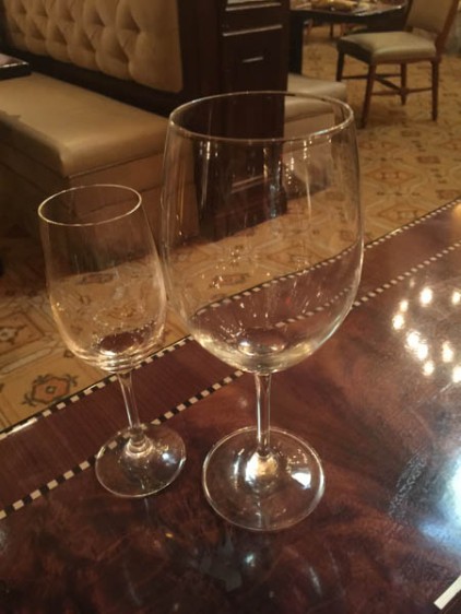 Mommy and daddy wine glasses