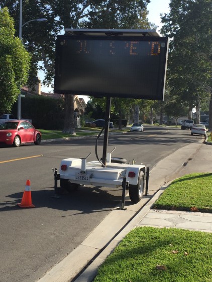 Paul walks so fast they had to put up a speed trap!