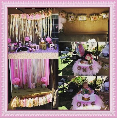 Mommy went all out for the party... It was a great party!