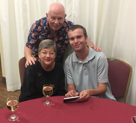 Grandma Sue, Grandpa Paul and Connor