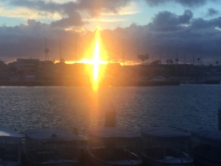 A brilliant ending to our day