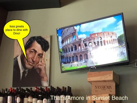 Dino knows his Italian food well!