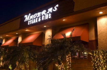 Maderas Steak House is right around the corner from us