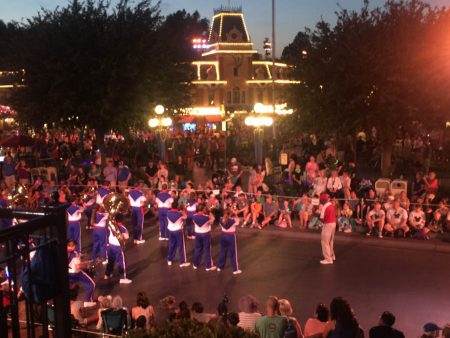 A few bands provided entertainment before the parade